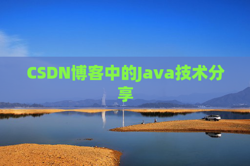 CSDN博客中的Java技术分享